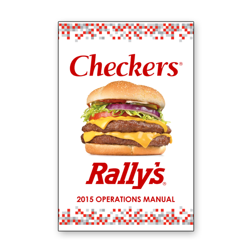 Checkers Rally's 2015 Ops Manual Cover